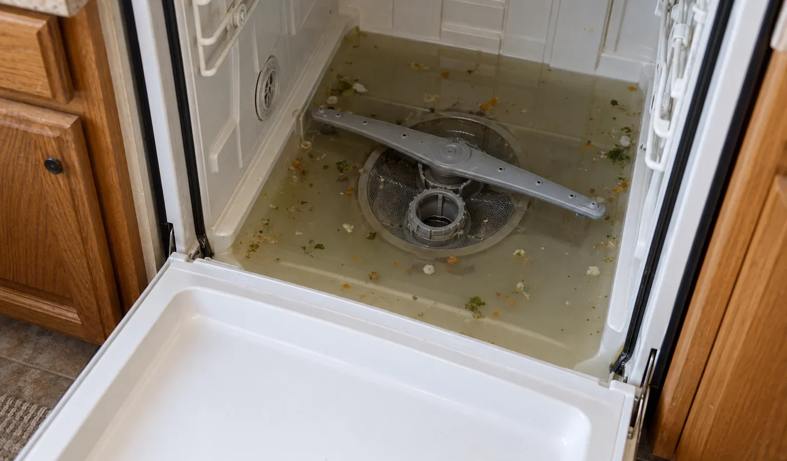 Kenmore Dishwasher Not Draining: Causes and First Checks
