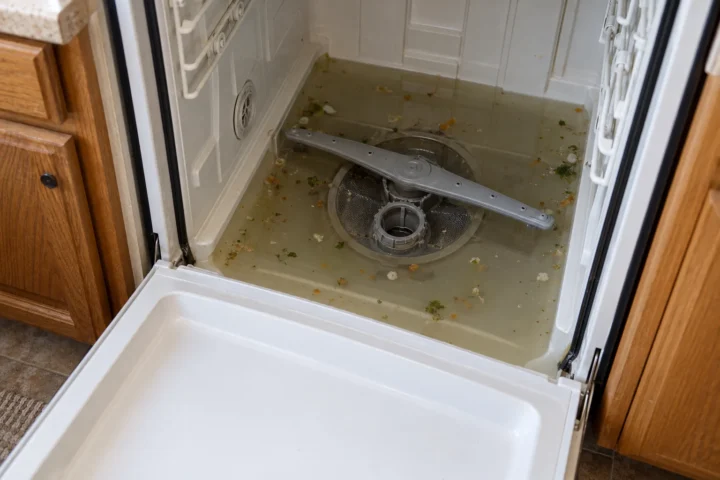 Kenmore Dishwasher Not Draining: Causes and First Checks