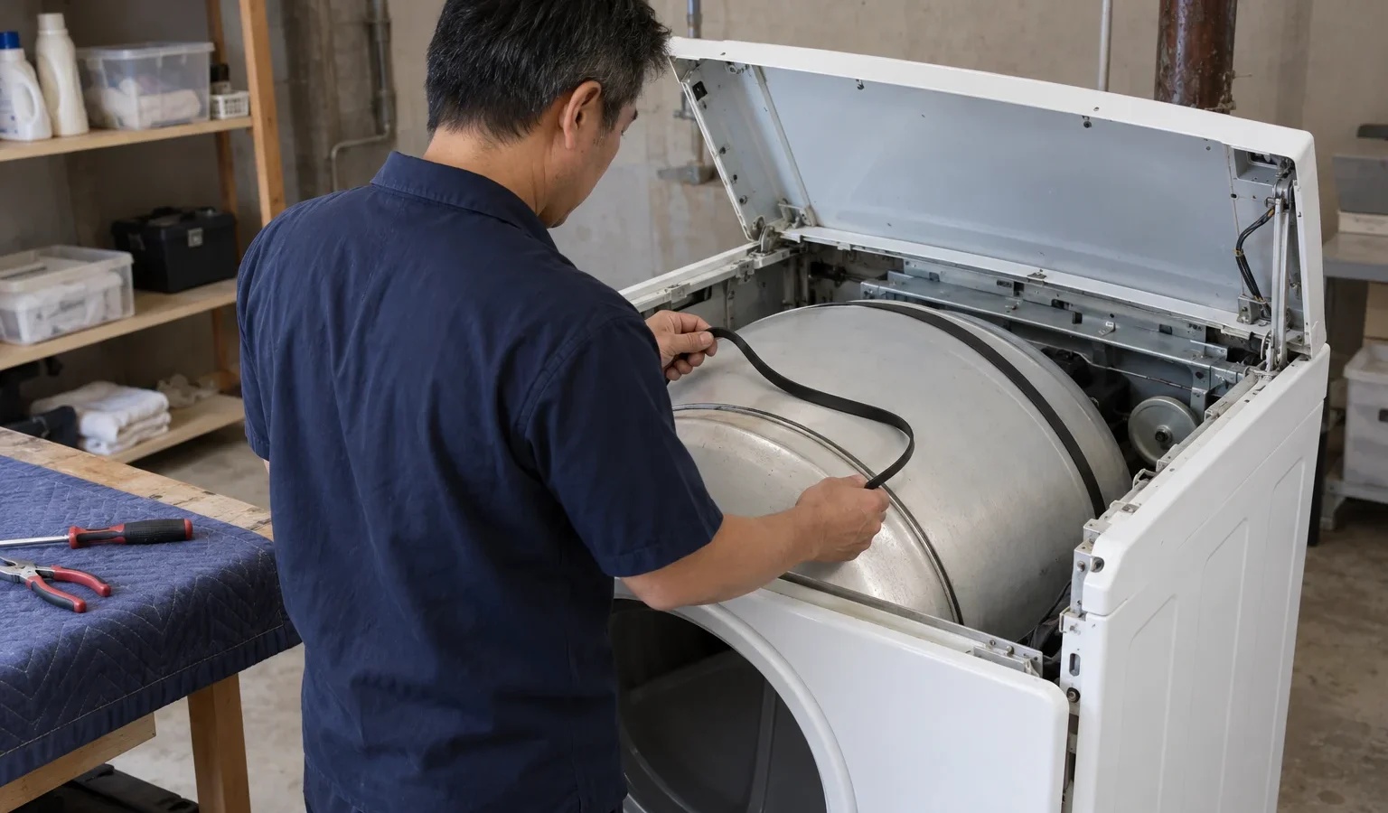 Kenmore Dryer Not Tumbling: Drum Won’t Turn