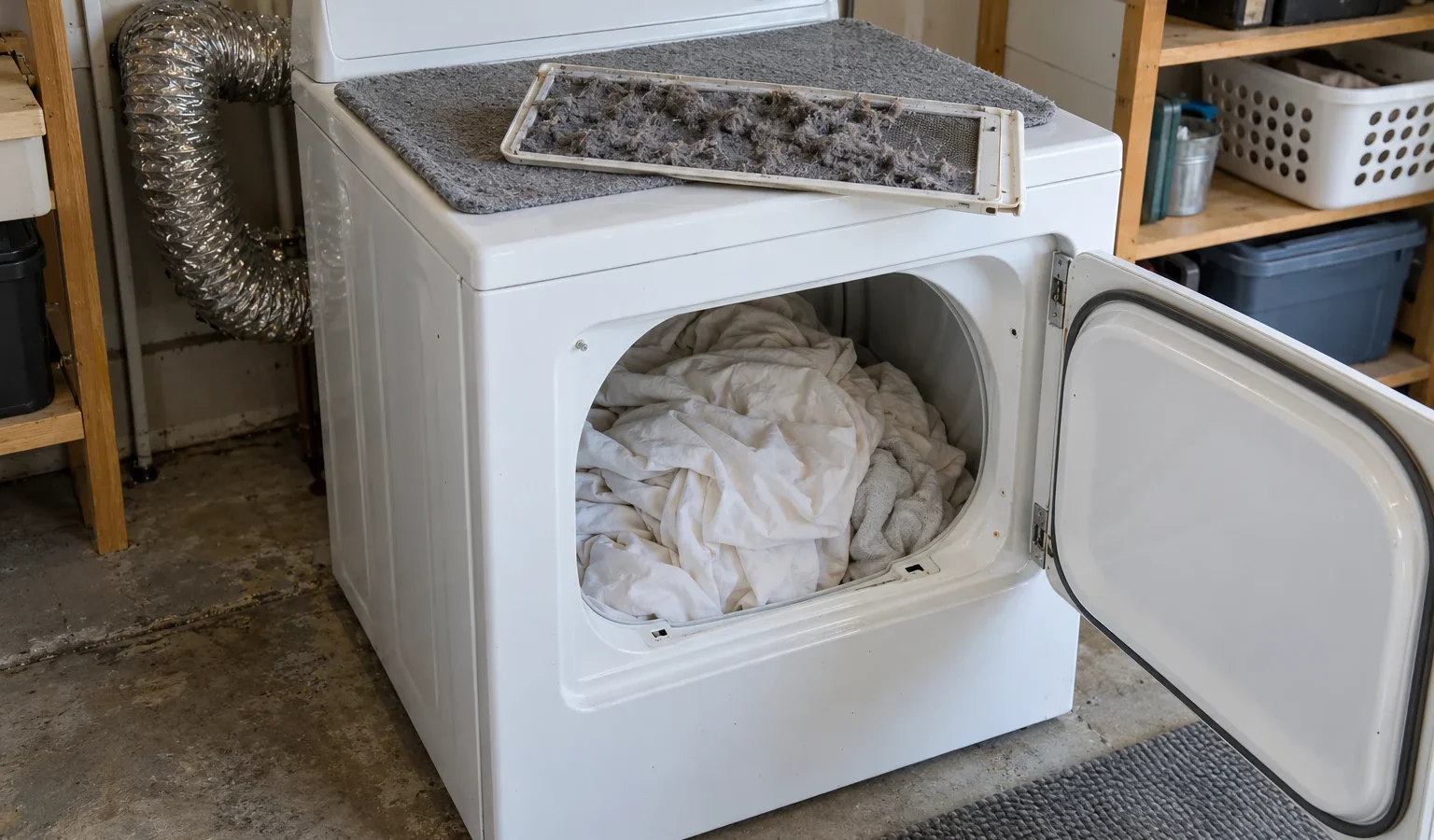 Kenmore Dryer Takes Too Long to Dry Clothes